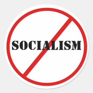 Adesivo SEM SOCIALISMO - Stickers