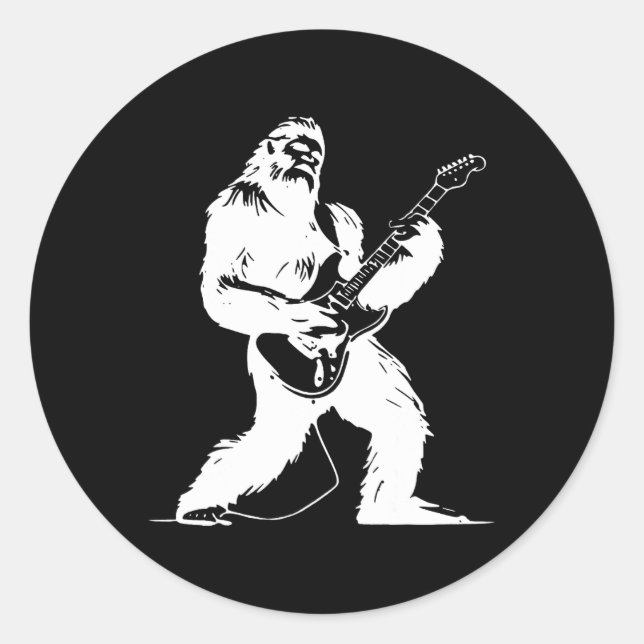 Adesivo Sem Texto Visível Detectado no Lover Yeti Guitaris (Frente)