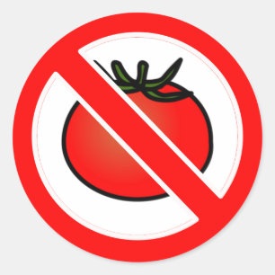 Adesivo Sem Tomates