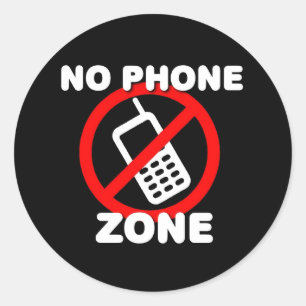 Adesivo Sem Zona de Telefone