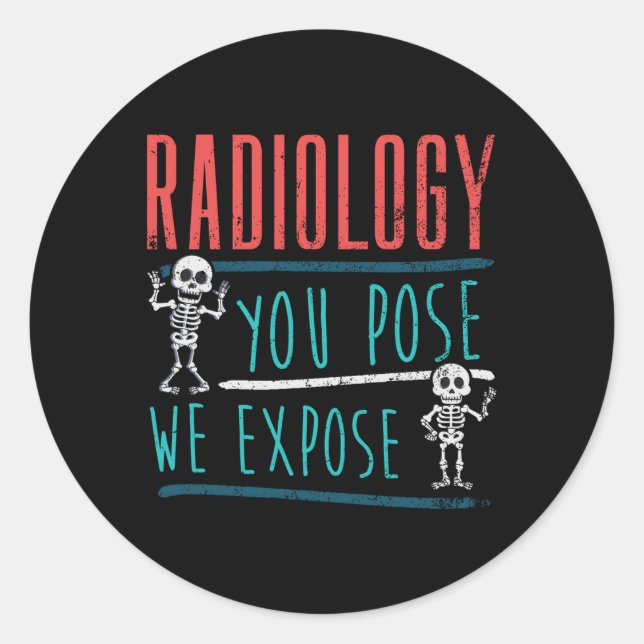 Adesivo Semana Da Radiologia E Escola De Radiologia (Frente)