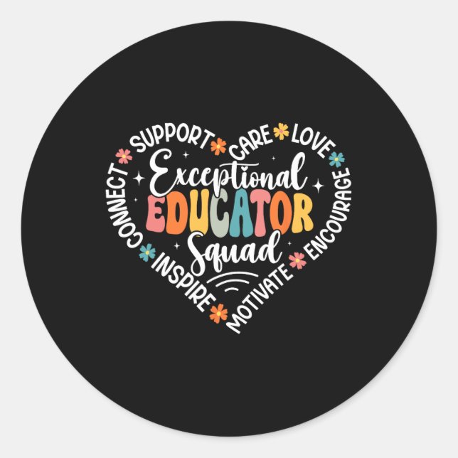 Adesivo Semana de Apreciação da Equipe de Educadores Excep (Frente)