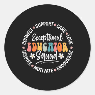 Adesivo Semana de Apreciação da Equipe de Educadores Excep
