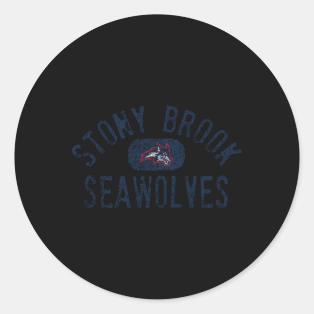 Adesivo Semana de Stony Brook Seawolves (Frente)