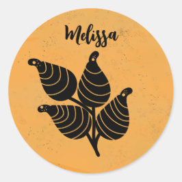 Adesivo Sementes Botânicas