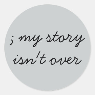 Adesivo SemiColon; Sensibilização para a Saúde Mental