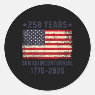 Adesivo Semiquincentenário Americano 4 de Julho de 2026 25