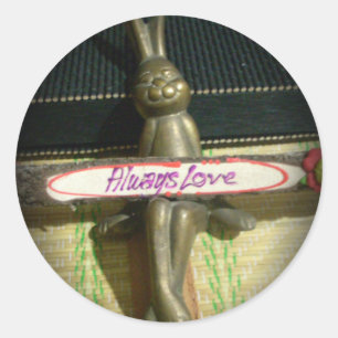 Adesivo Sempre Ama Hakuna Matata Cute Rabbit style.png