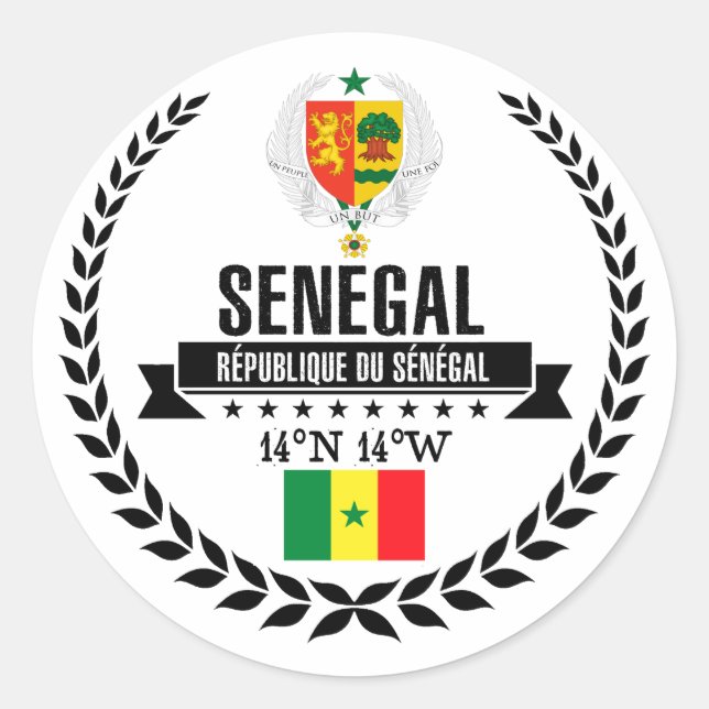 Adesivo Senegal (Frente)