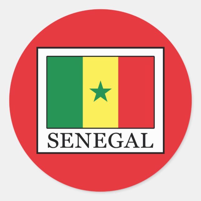 Adesivo Senegal (Frente)