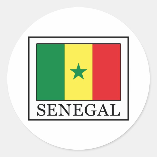 Adesivo Senegal (Frente)