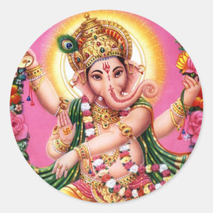 Adesivo Senhor Ganesha da dança