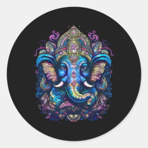 Adesivo Senhor Ganesha, Hinduísmo, Budismo, Deus Elefante,