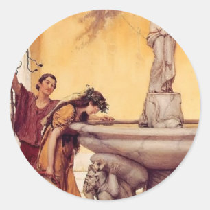 Adesivo Senhor Lawrence Alma-Tadema: Entre Venus e Baco