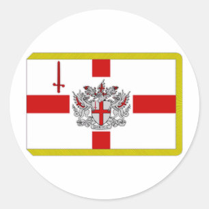 Adesivo Senhor Mayor de Reino Unido da cidade de Londres