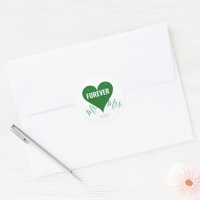 Adesivo Senhor Presidente+Sra. Round Sticker (Envelope)