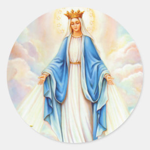 Adesivo Senhora da Virgem Maria da rainha da benevolência