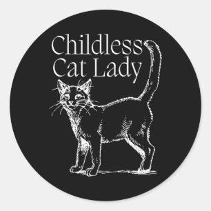 Adesivo Senhora de Gato Sem Fios