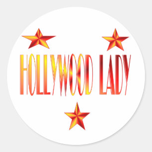 Adesivo senhora de hollywood