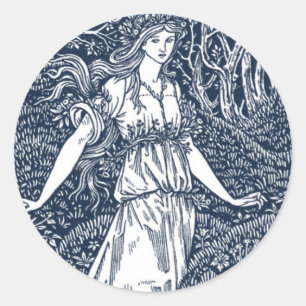 Adesivo Senhora de William Morris