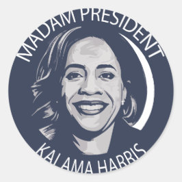 Adesivo Senhora Presidente Kamala Harris