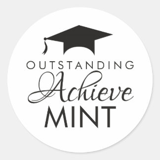 Adesivo Senior Class of 2026 Graduation Party Mint 