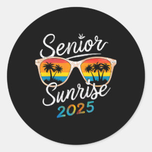Adesivo Senior Sunrise 2025 Volta às Aulas Primeiro Dia de