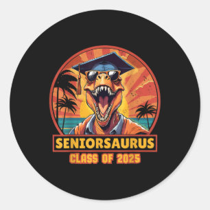 Adesivo Seniorsaurus Senior Cl De 2025 Dinossauro Engraçad