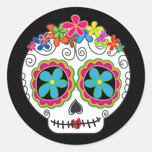 Adesivo Señorita Calavera