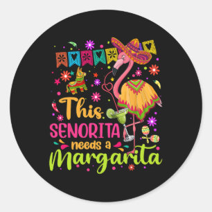 Adesivo Senorita Precisa De Uma Margarita Cinco De Mayo En