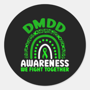 Adesivo Sensibilização Dmdd Nós Combatemos Juntos O Arco-Í