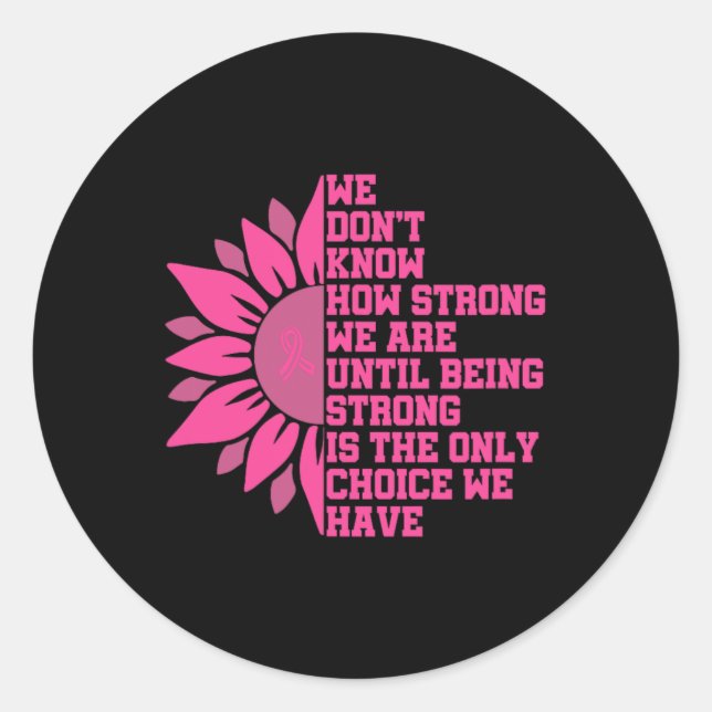 Adesivo Sensibilização do Cancer da Mama (Frente)