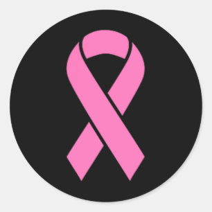 Adesivo Sensibilização do Cancer de Fita Rosa