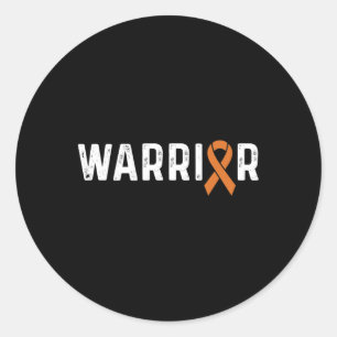 Adesivo Sensibilização do Crps Guerreiro Laranja da Fita