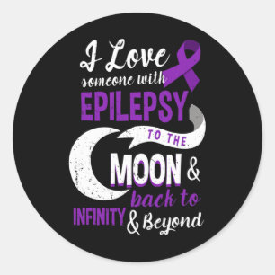 Adesivo Sensibilização Epilepsia - Filho Amor Filha Pai Mã