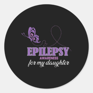 Adesivo Sensibilização Epilepsia Para A Minha Filha - Epil