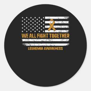 Adesivo Sensibilização Laranja Fita Usa Bandeira Guerreira