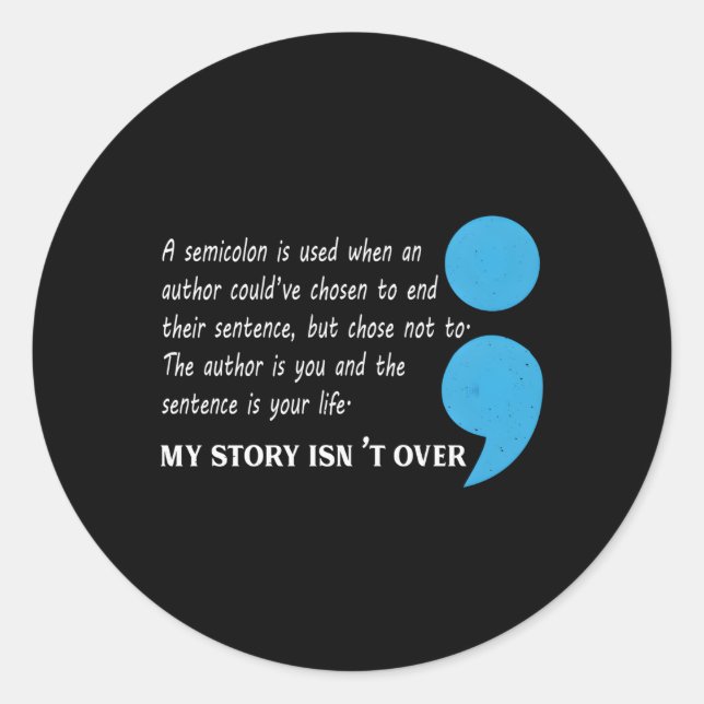 Adesivo Sensibilização para a Depressão Suicida (Frente)