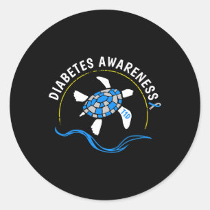 Adesivo Sensibilização para a Diabetes do Tipo 1 das Tarta