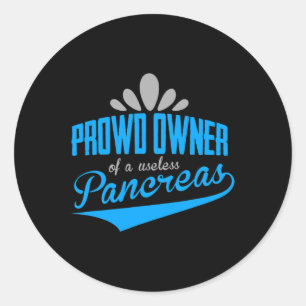 Adesivo Sensibilização para a diabetes Tipo 1 2 - T1D T2D