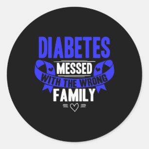 Adesivo Sensibilização para a diabetes tipo 1 T1d
