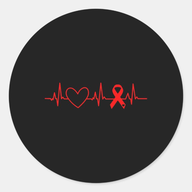 Adesivo Sensibilização para a Doença Cardíaca Mês Fita Ver (Frente)