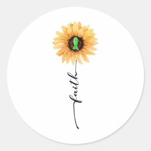 Adesivo Sensibilização para a Doença Renal Verde da Fé