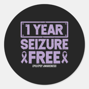 Adesivo Sensibilização para a Epilepsia 1 ano Convulsões F