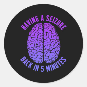 Adesivo Sensibilização para a epilepsia com ataques epilép