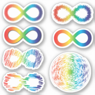 Adesivo Sensibilização para a Neurodiversidade Aceitação