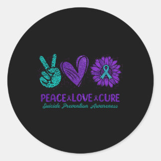 Adesivo Sensibilização para a prevenção do suicídio Amor à