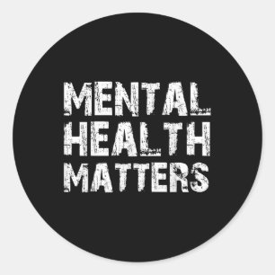 Adesivo Sensibilização Para A Saúde Mental