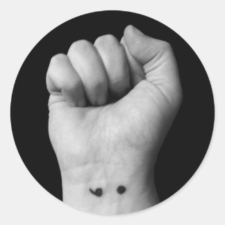 Adesivo Sensibilização para a saúde mental