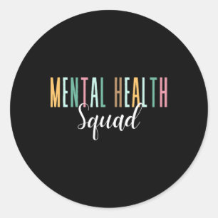 Adesivo Sensibilização para a Saúde Mental do Esquadrão de